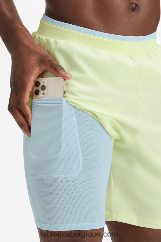 le fondamental court ii (linéaire) 162 Hommes Fabletics 404P0T3304 lumineux