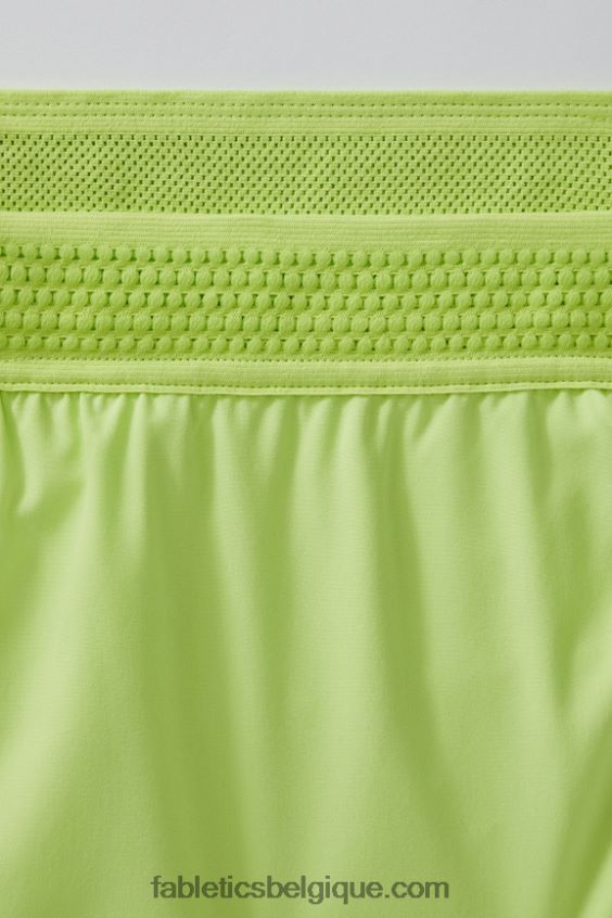 le fondamental court (linéé) Hommes Fabletics 404P0T3321 citron vert vif