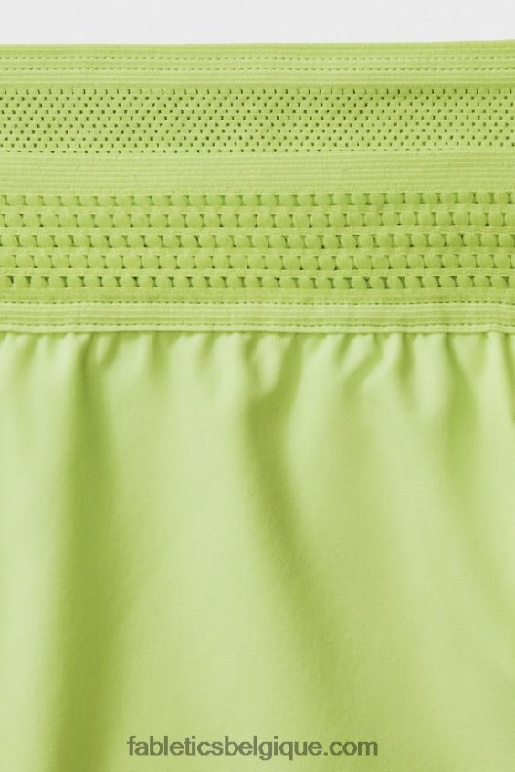 le fondamental court (linéé) Hommes Fabletics 404P0T3325 chaux fanée