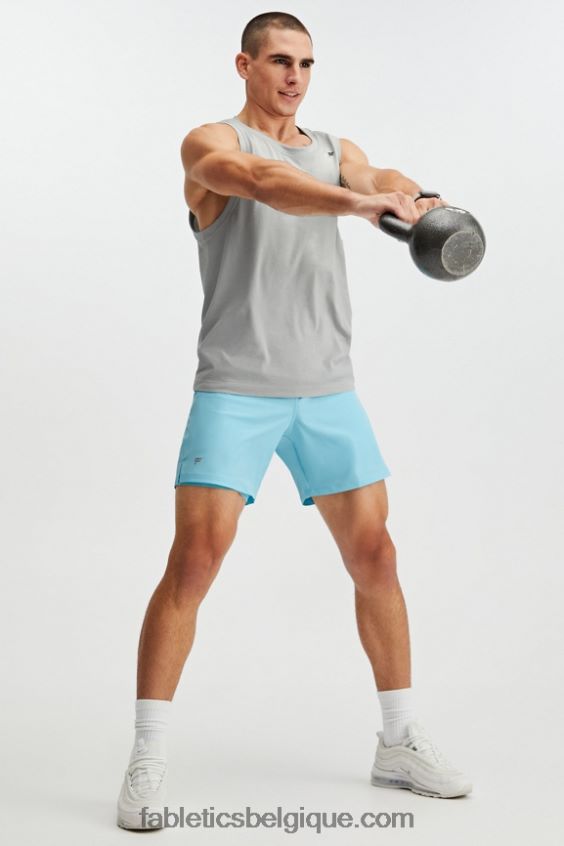 le fondamental court (linéé) Hommes Fabletics 404P0T3329 ciel bleu