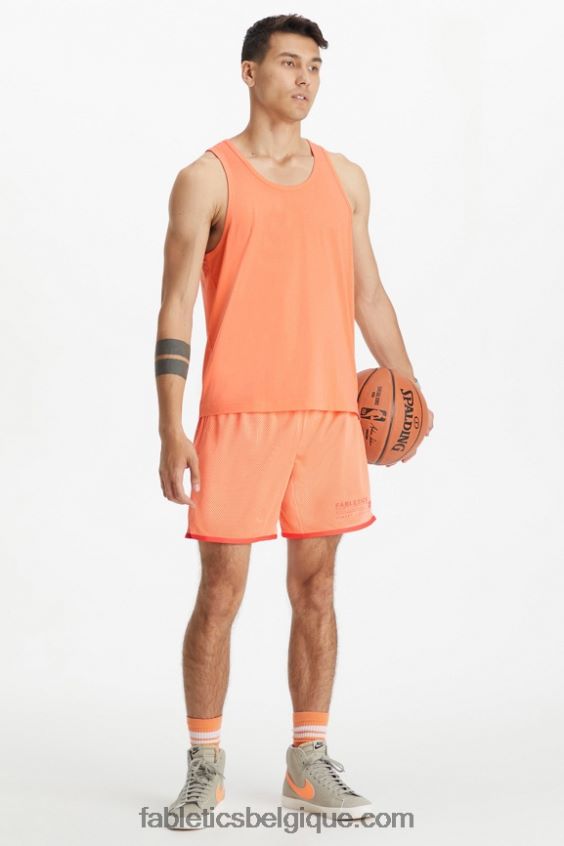 le rec court Hommes Fabletics 404P0T3365 athlétisme de pêche vif