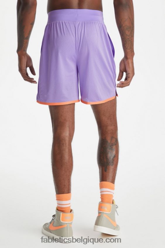 le rec court Hommes Fabletics 404P0T3366 athlétisme emblématique de la lavande