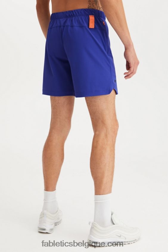 le seul court 160 Hommes Fabletics 404P0T3275 bleu carbone