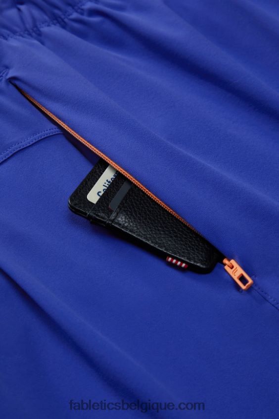 le seul court 160 Hommes Fabletics 404P0T3275 bleu carbone