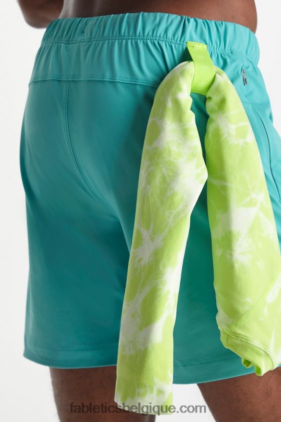 le seul court 160 Hommes Fabletics 404P0T3276 mer aqua