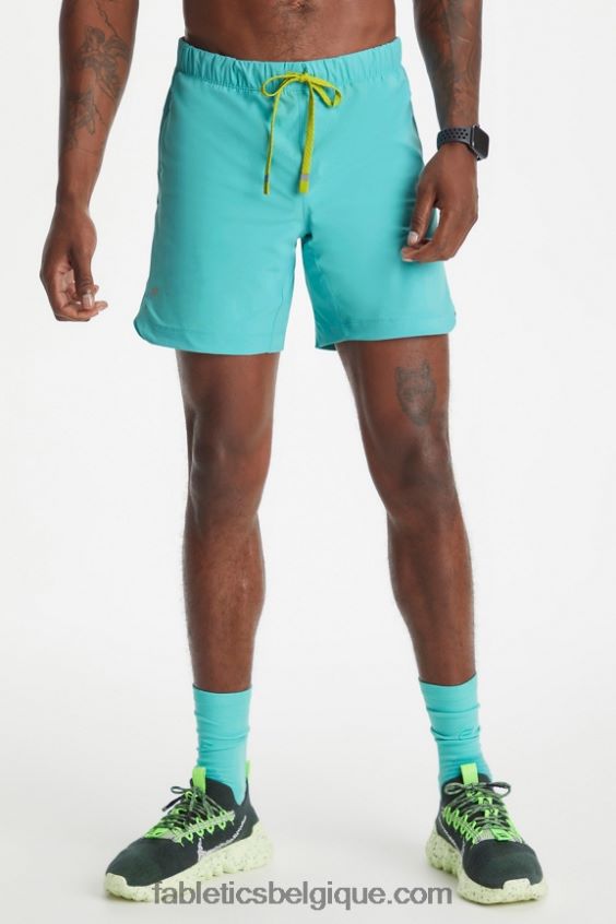 le seul court 160 Hommes Fabletics 404P0T3276 mer aqua