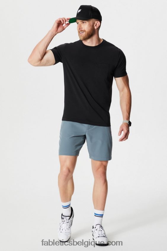 le seul court Hommes Fabletics 404P0T3161 nuage d\'orage