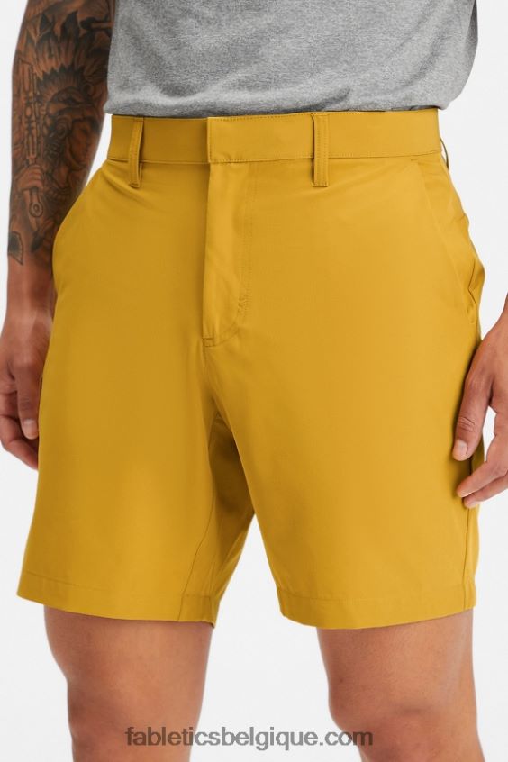 le seul court Hommes Fabletics 404P0T3358 or de combat