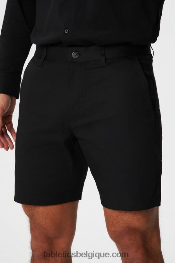 le short chino high side Hommes Fabletics 404P0T3297 noir