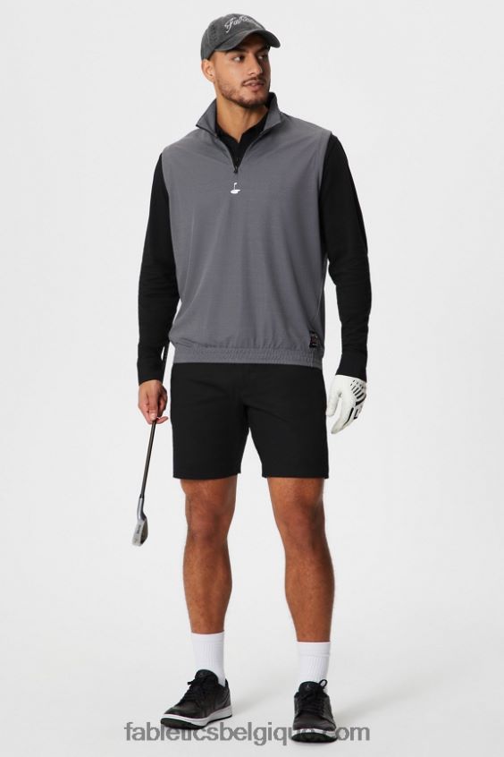 le short chino high side Hommes Fabletics 404P0T3297 noir