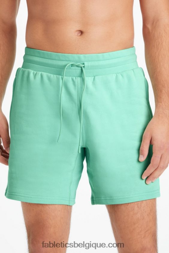 le short léger incontournable Hommes Fabletics 404P0T3290 menthe fraîche