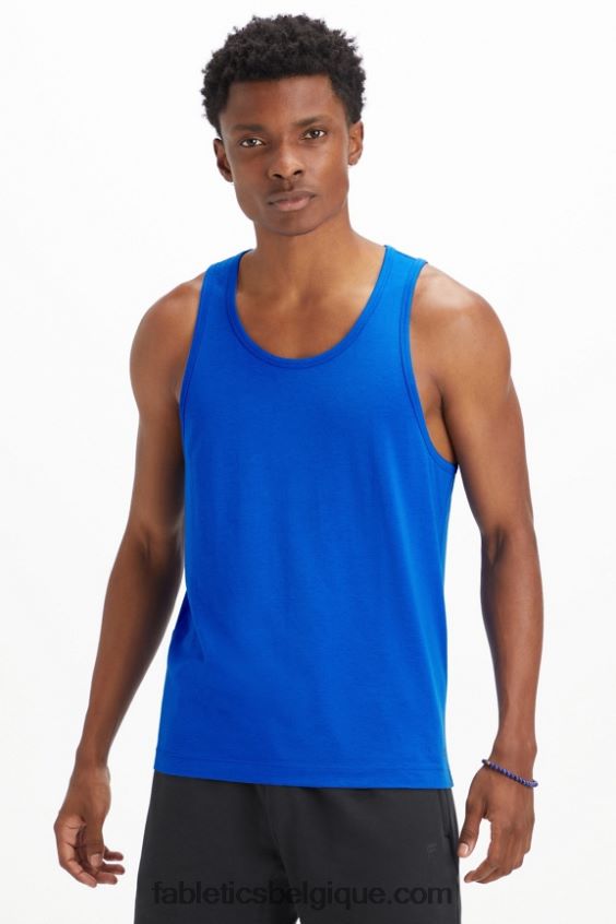 le réservoir 24-7 Hommes Fabletics 404P0T3384 bleu de course