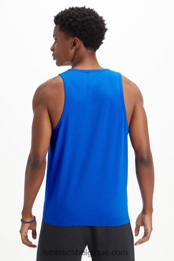 le réservoir 24-7 Hommes Fabletics 404P0T3384 bleu de course