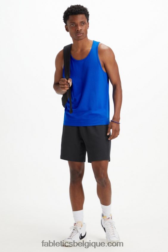 le réservoir 24-7 Hommes Fabletics 404P0T3384 bleu de course
