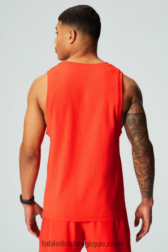 le réservoir de la journée d\'entraînement Hommes Fabletics 404P0T3390 lueur de feu