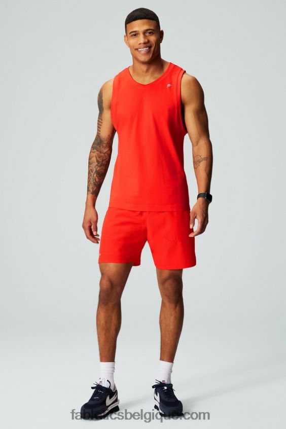 le réservoir de la journée d\'entraînement Hommes Fabletics 404P0T3390 lueur de feu