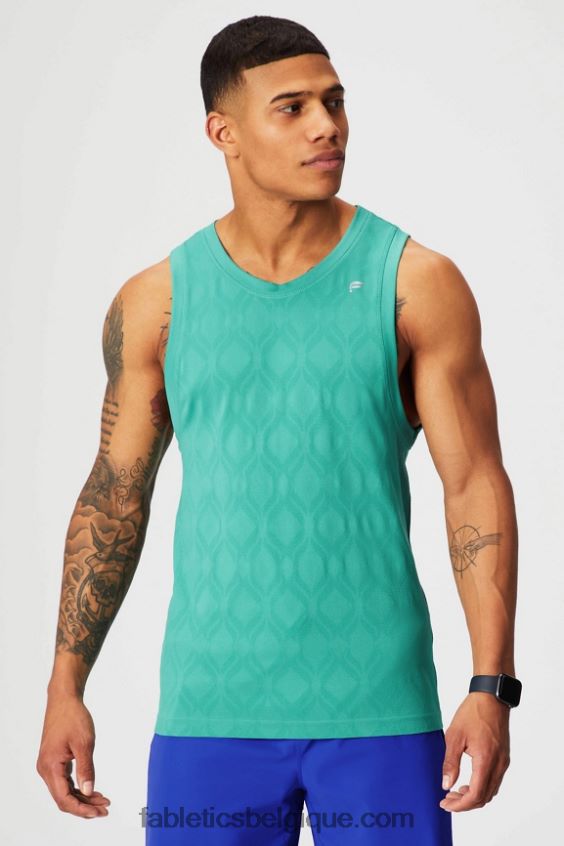 le réservoir de la journée d'entraînement Hommes Fabletics 404P0T3391 château vert de miami