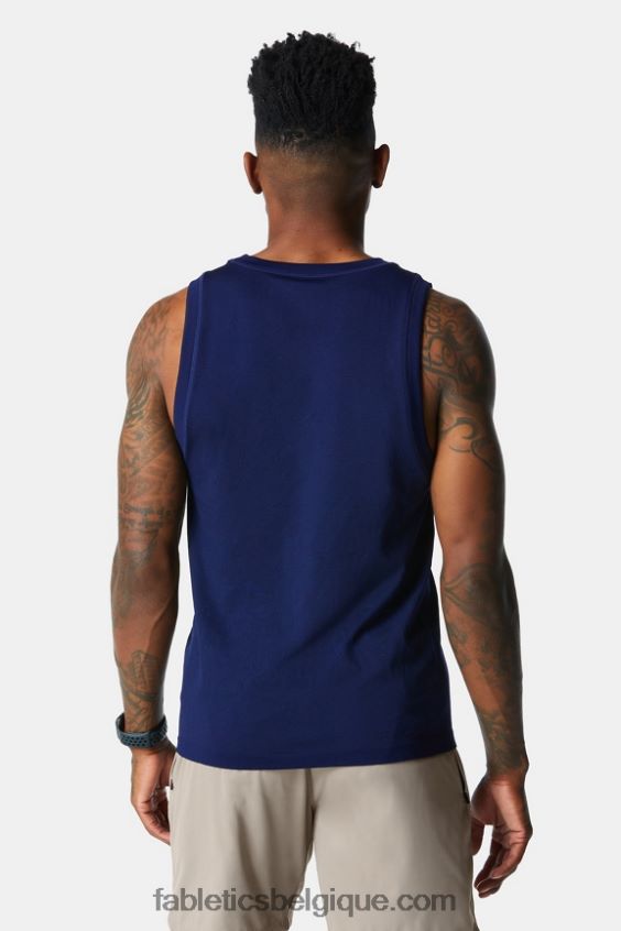 le réservoir de la journée d\'entraînement Hommes Fabletics 404P0T3399 marine