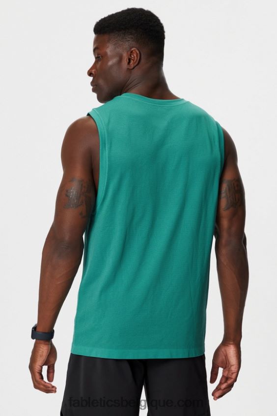 le réservoir musculaire de la journée d\'entraînement Hommes Fabletics 404P0T3371 marée de miami