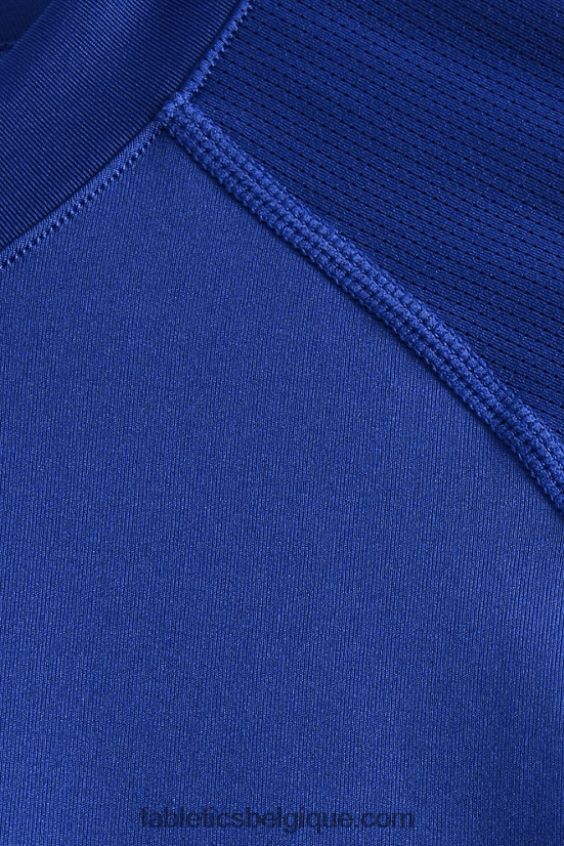 la couche de base ls tee Hommes Fabletics 404P0T3620 bleu français