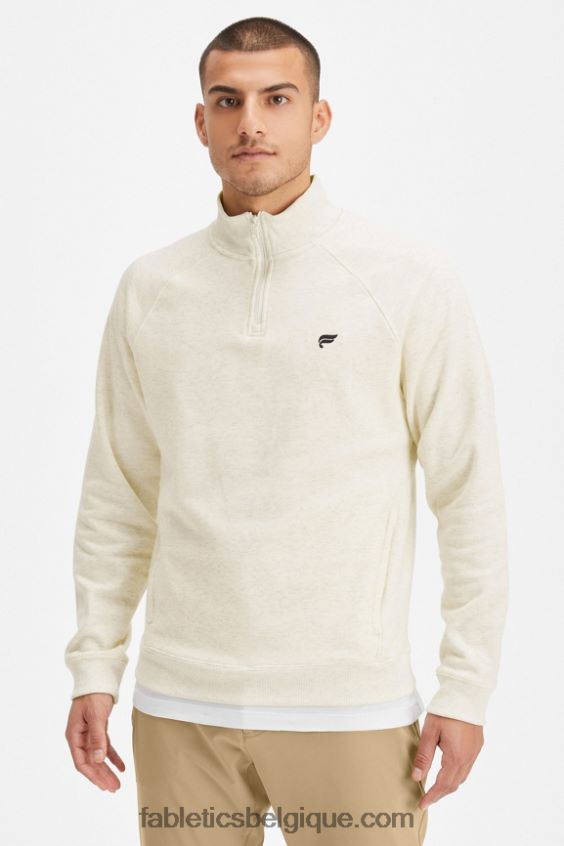 le go-to 1/4 zip 187 Hommes Fabletics 404P0T3605 bruyère osseuse