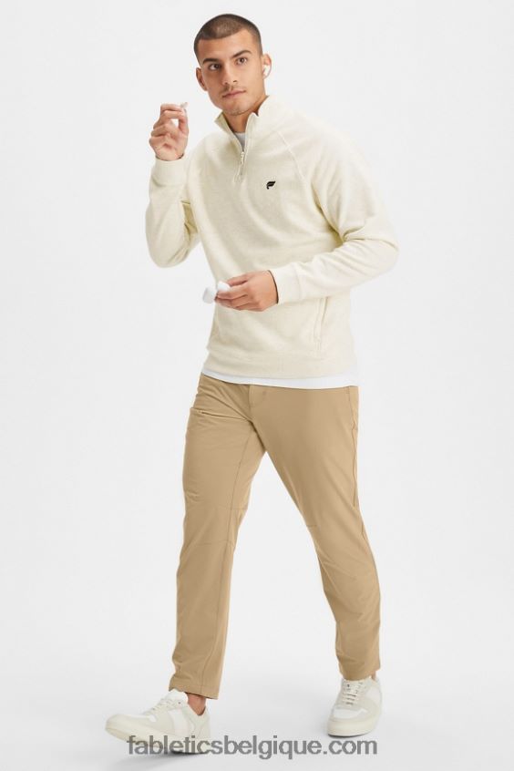 le go-to 1/4 zip 187 Hommes Fabletics 404P0T3605 bruyère osseuse