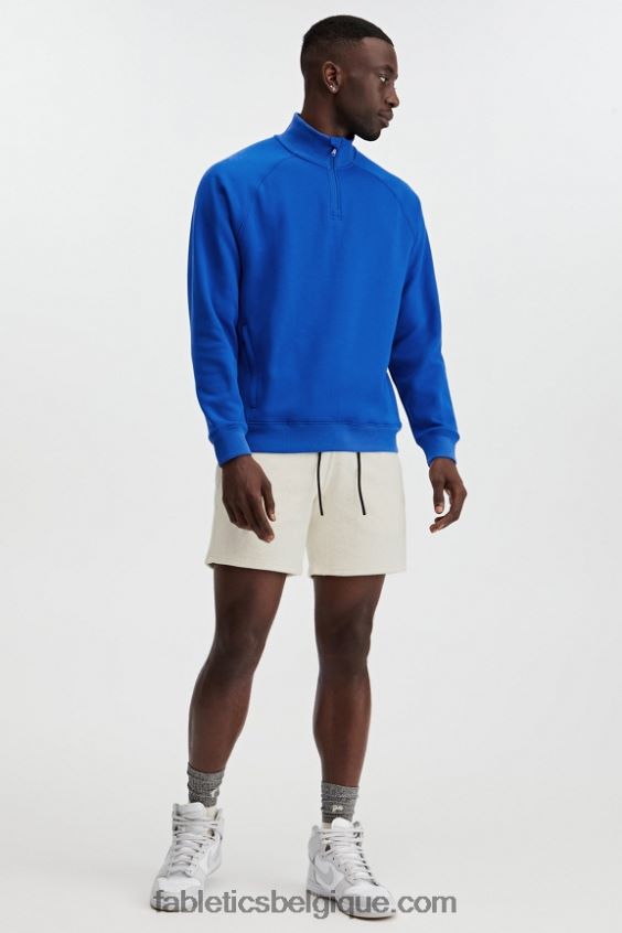 le go-to 1/4 zip 189 Hommes Fabletics 404P0T3615 bleu classique