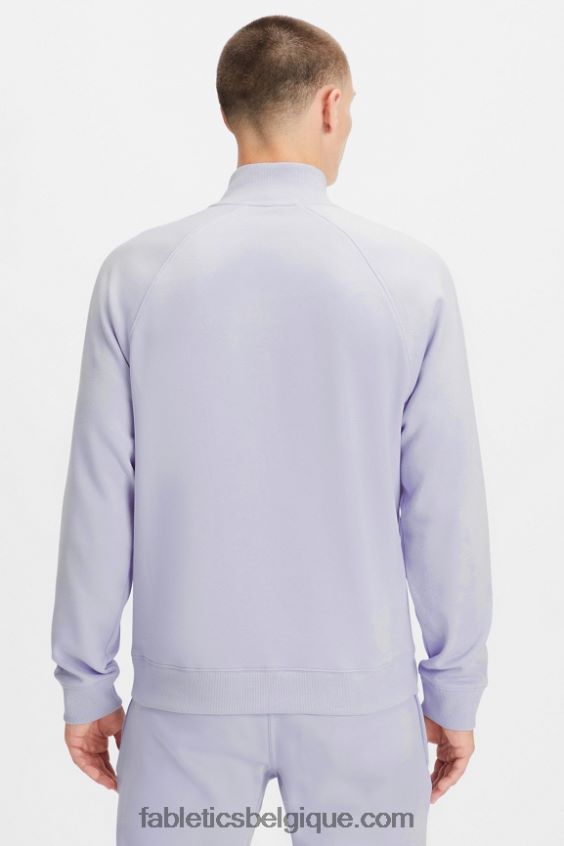 le go-to 1/4 zip 189 Hommes Fabletics 404P0T3618 brume lilas