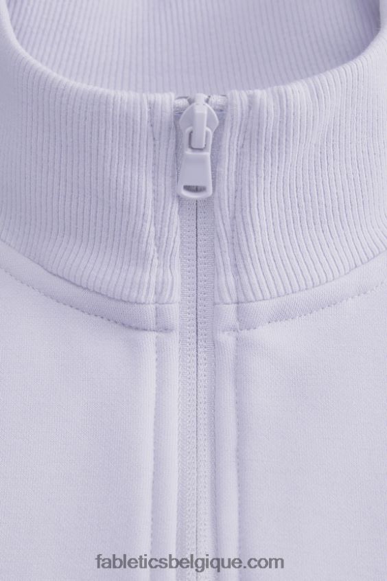 le go-to 1/4 zip 189 Hommes Fabletics 404P0T3618 brume lilas