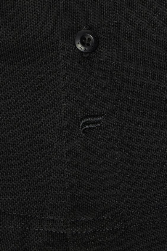le tableau de bord à manches longues boutonné Hommes Fabletics 404P0T3579 noir