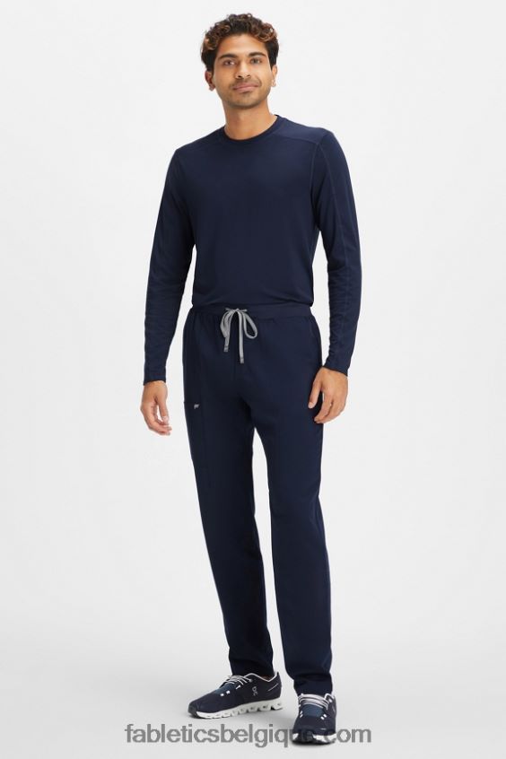 sous-gommage à manches longues de tous les jours Hommes Fabletics 404P0T3588 marine