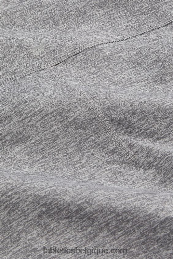 sous-gommage à manches longues de tous les jours Hommes Fabletics 404P0T3590 gris chiné