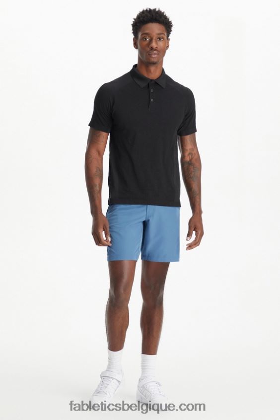 la journée d\'entraînement polo 167 Hommes Fabletics 404P0T3405 noir