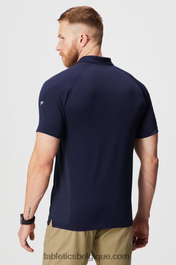 la journée d\'entraînement polo 167 Hommes Fabletics 404P0T3408 bleu marine profond