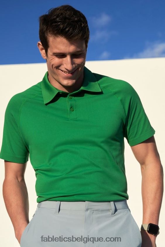 la journée d'entraînement polo 168 Hommes Fabletics 404P0T3409 vert