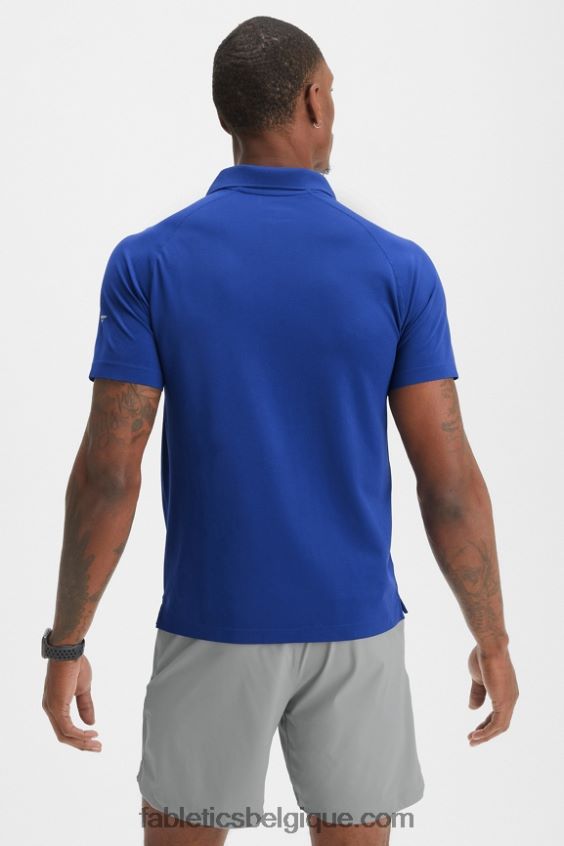 la journée d\'entraînement polo 168 Hommes Fabletics 404P0T3411 bleu français