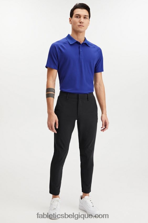 la journée d\'entraînement polo 169 Hommes Fabletics 404P0T3415 bleu carbone
