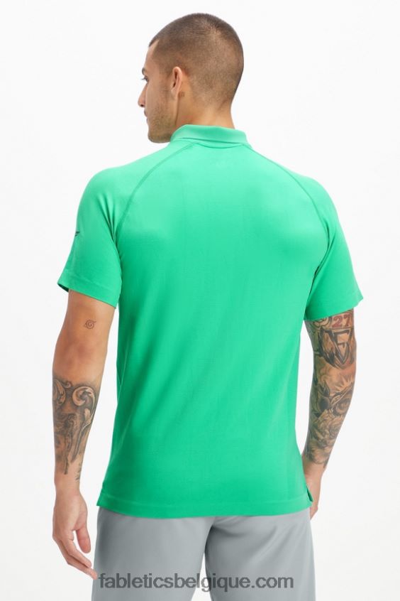 la journée d\'entraînement polo 169 Hommes Fabletics 404P0T3417 vert essentiel