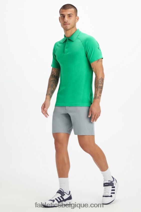 la journée d\'entraînement polo 169 Hommes Fabletics 404P0T3417 vert essentiel