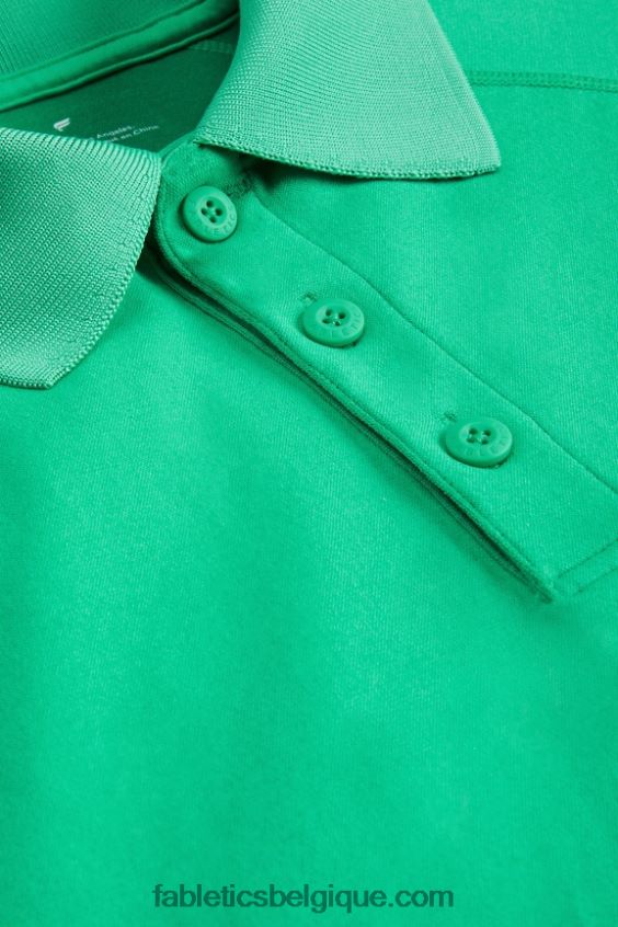 la journée d\'entraînement polo 169 Hommes Fabletics 404P0T3417 vert essentiel
