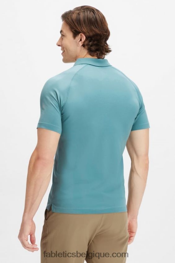 la journée d\'entrainement polo 170 Hommes Fabletics 404P0T3421 vague arctique