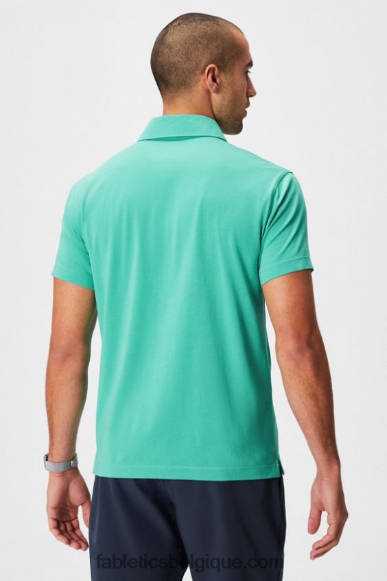 le polo 24-7 172 Hommes Fabletics 404P0T3430 vert miami