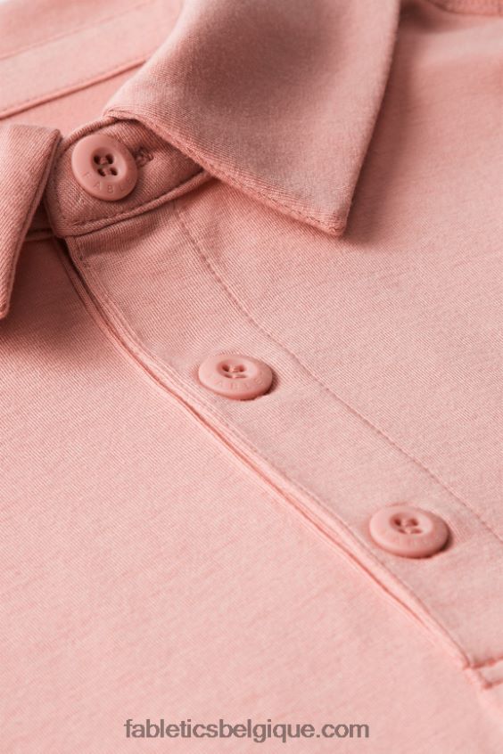 le polo 24-7 172 Hommes Fabletics 404P0T3432 ardoise rose