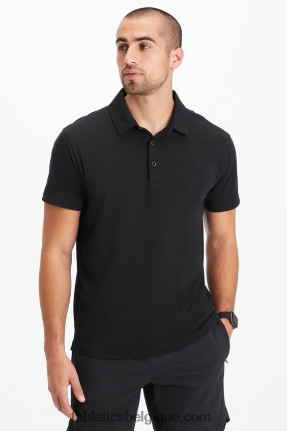 le polo 24-7 173 Hommes Fabletics 404P0T3434 noir