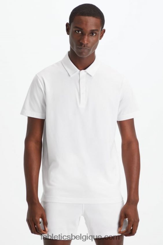 le polo 24-7 173 Hommes Fabletics 404P0T3435 blanc