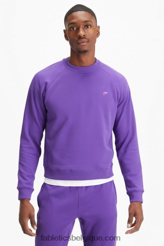 l'équipage incontournable Hommes Fabletics 404P0T3698 suif violet