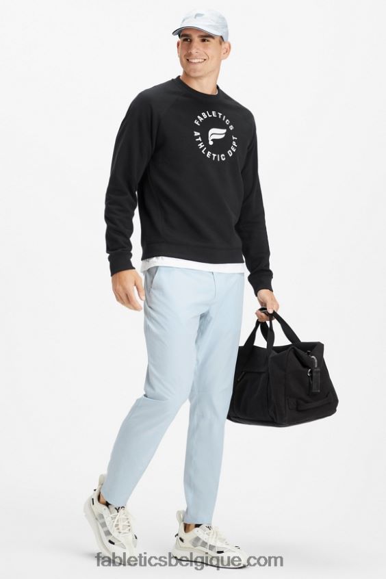 l\'équipage incontournable Hommes Fabletics 404P0T3701 timbre athlétique noir