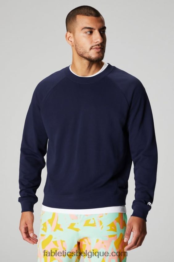 l'équipage léger incontournable Hommes Fabletics 404P0T3666 bleu marine profond
