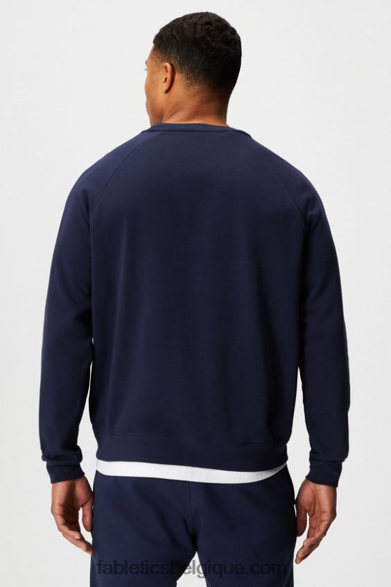 l\'équipage léger incontournable Hommes Fabletics 404P0T3668 chaîne marine profonde
