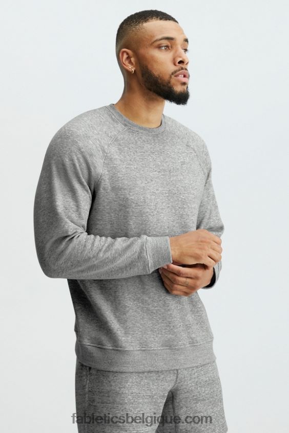 l'équipe d'après-match Hommes Fabletics 404P0T3714 gris chiné